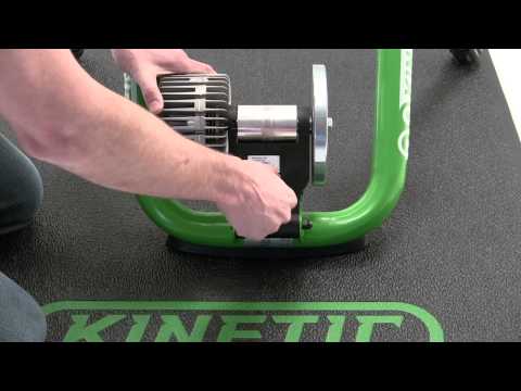 How to install a Kinetic skewer and set up a trainer