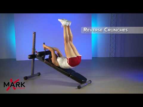 XMark Adjustable Ab Bench - XM-7608 - Get a Rock Hard Core Workout