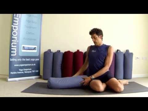 How to Use a Yoga Bolster - Top 5 Postures by Yoga Emporium