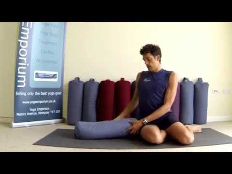How to Use a Yoga Bolster - Top 5 Postures by Yoga Emporium