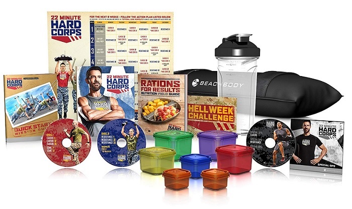 22 Minute Hard Corps Workout Program Deluxe Kit - Tony Horton