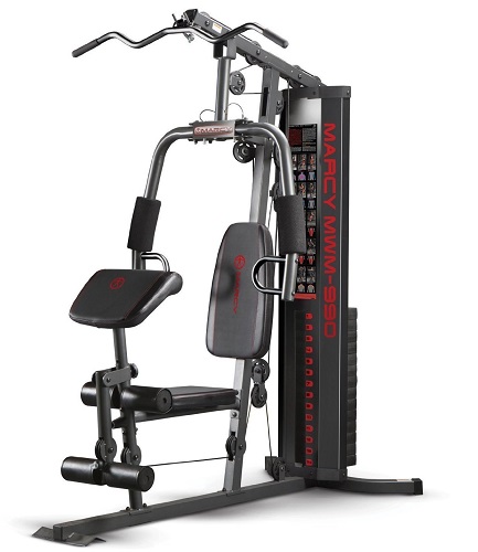 Marcy 150-lb Multifunctional Home Gym Station for Total Body Training