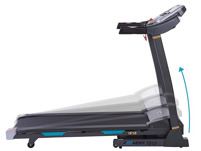 EFITMENT Auto Incline Bluetooth Motorized Treadmill