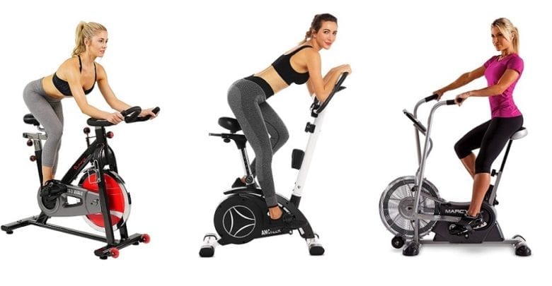 types of stationary exercise bikes