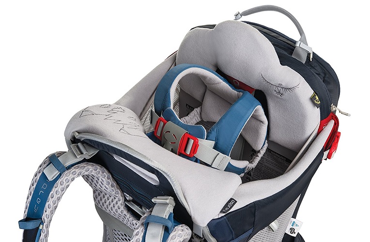 Osprey Packs Poco AG Baby Compartment best baby hiking backpack