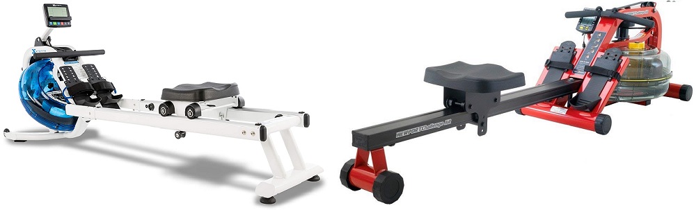 rowing machine with water