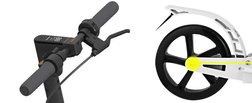 brakes on adult scooters