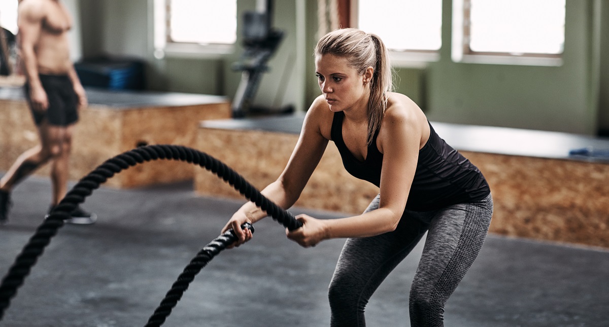 battle ropes for upper body workout